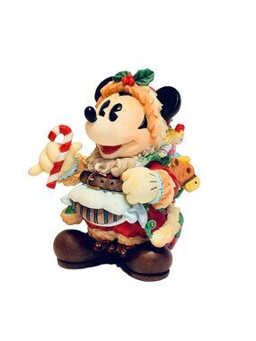 Mickey as Victorian Santa Disney Enesco 3.5" Figurine with Box 279846